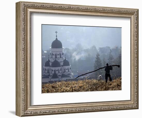 APTOPIX Moldova Daily Life-John Mcconnico-Framed Photographic Print