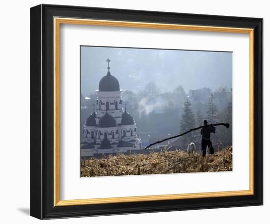 APTOPIX Moldova Daily Life-John Mcconnico-Framed Photographic Print