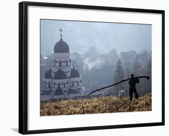 APTOPIX Moldova Daily Life-John Mcconnico-Framed Photographic Print