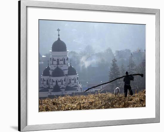 APTOPIX Moldova Daily Life-John Mcconnico-Framed Photographic Print