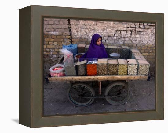 APTOPIX Pakistan Daily Life-Arshad Butt-Framed Premier Image Canvas