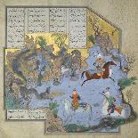 Faridun in the Guise of a Dragon Tests His Sons-Aqa Mirak-Premier Image Canvas