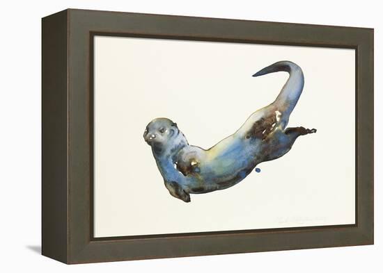 Aqua, 2014-Mark Adlington-Framed Premier Image Canvas