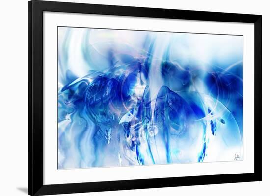 Aqua 3-Jean-François Dupuis-Framed Art Print