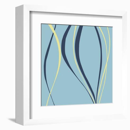 Aqua Azure-Denise Duplock-Framed Art Print