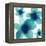 Aqua Blooms II-Hannah Carlson-Framed Stretched Canvas