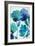 Aqua Blossom Triptych III-Vanessa Austin-Framed Art Print