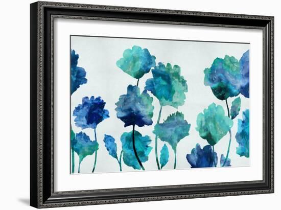 Aqua Blossom-Vanessa Austin-Framed Art Print