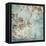 Aqua Blossoms II-John Seba-Framed Stretched Canvas