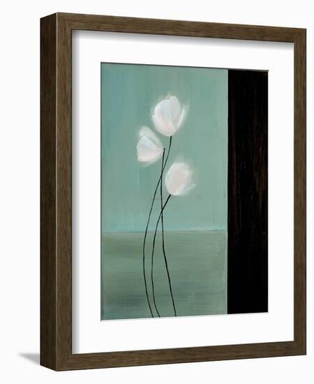 Aqua Breeze II-Karen Lorena Parker-Framed Art Print