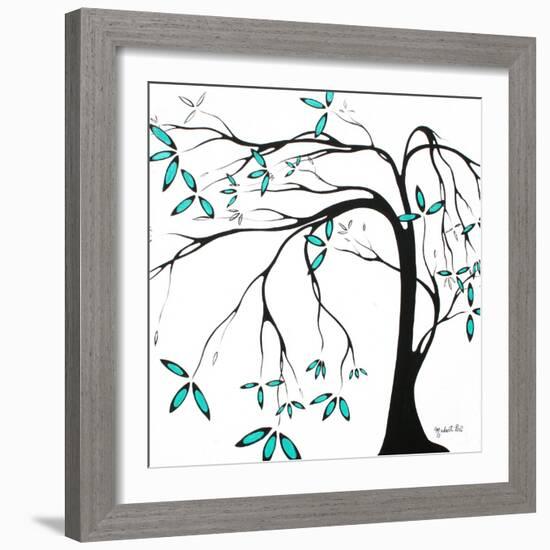 Aqua Breeze-Megan Aroon Duncanson-Framed Art Print