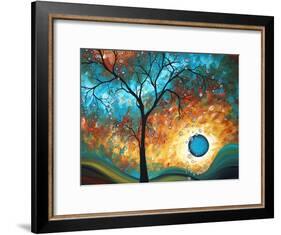 Aqua Burn-Megan Aroon Duncanson-Framed Art Print