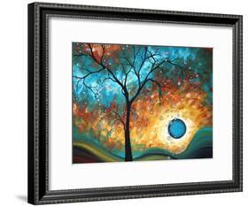 Aqua Burn-Megan Aroon Duncanson-Framed Art Print