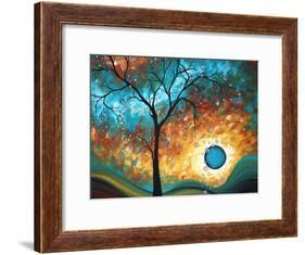 Aqua Burn-Megan Aroon Duncanson-Framed Art Print