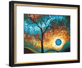 Aqua Burn-Megan Aroon Duncanson-Framed Art Print