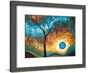 Aqua Burn-Megan Aroon Duncanson-Framed Art Print