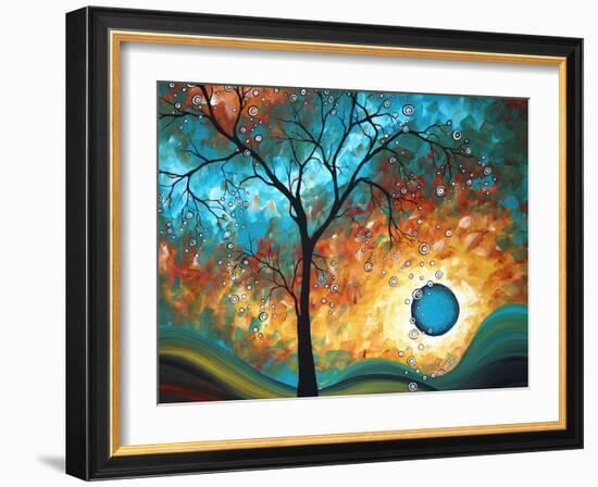 Aqua Burn-Megan Aroon Duncanson-Framed Art Print