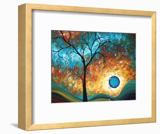 Aqua Burn-Megan Aroon Duncanson-Framed Premium Giclee Print