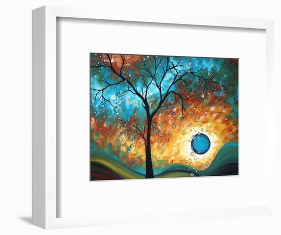 Aqua Burn-Megan Aroon Duncanson-Framed Art Print