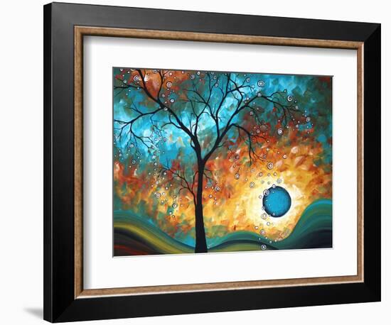 Aqua Burn-Megan Aroon Duncanson-Framed Art Print