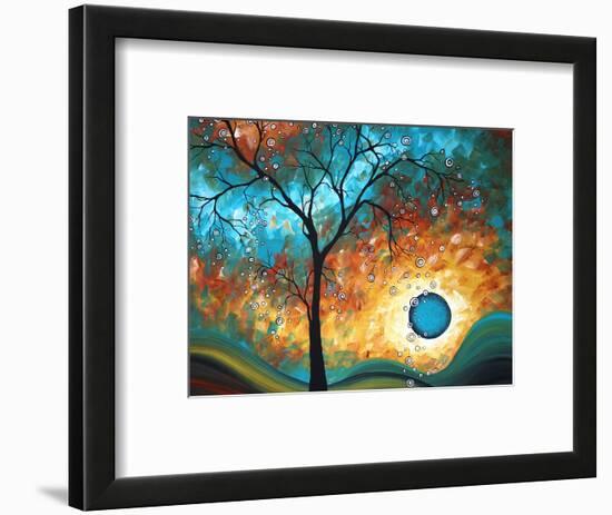 Aqua Burn-Megan Aroon Duncanson-Framed Art Print