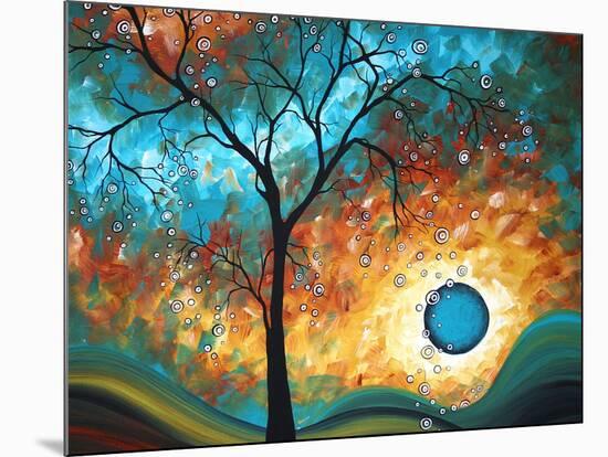 Aqua Burn-Megan Aroon Duncanson-Mounted Art Print