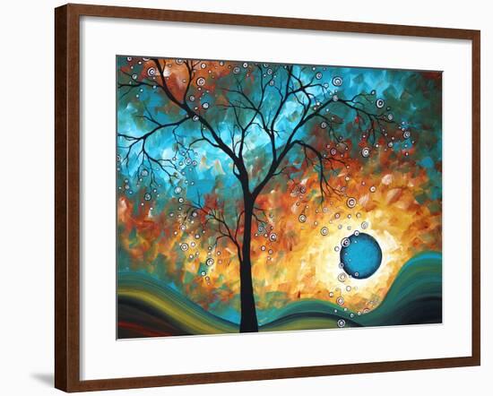 Aqua Burn-Megan Aroon Duncanson-Framed Art Print