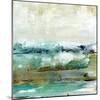 Aqua Coast I-Lila Bramma-Mounted Art Print