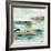 Aqua Coast II-Lila Bramma-Framed Art Print