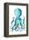 Aqua Creatures I-Elizabeth Medley-Framed Stretched Canvas