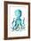 Aqua Creatures I-Elizabeth Medley-Framed Premium Giclee Print