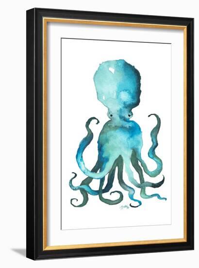 Aqua Creatures I-Elizabeth Medley-Framed Premium Giclee Print