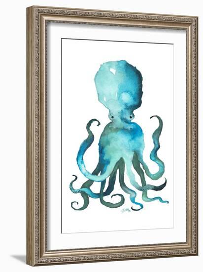 Aqua Creatures I-Elizabeth Medley-Framed Art Print