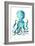 Aqua Creatures I-Elizabeth Medley-Framed Art Print