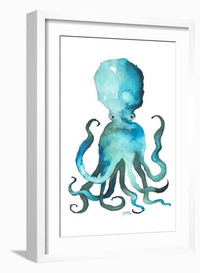 Aqua Creatures I-Elizabeth Medley-Framed Art Print