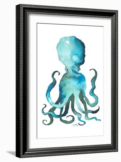 Aqua Creatures I-Elizabeth Medley-Framed Art Print