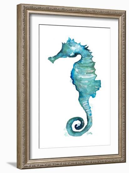 Aqua Creatures II-Elizabeth Medley-Framed Art Print