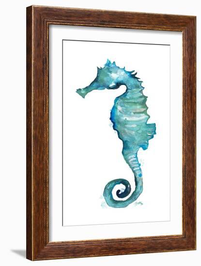 Aqua Creatures II-Elizabeth Medley-Framed Art Print