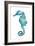 Aqua Creatures II-Elizabeth Medley-Framed Art Print