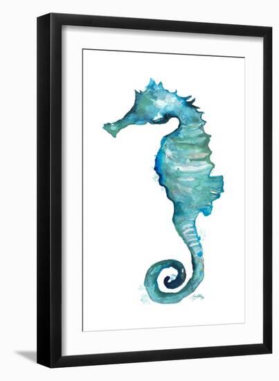 Aqua Creatures II-Elizabeth Medley-Framed Art Print