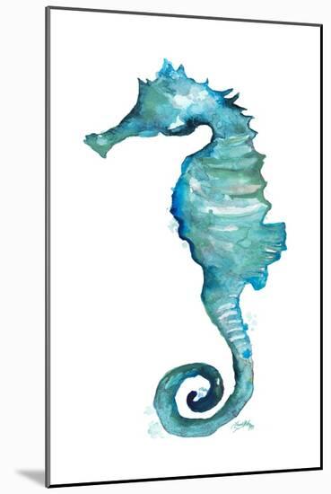 Aqua Creatures II-Elizabeth Medley-Mounted Art Print