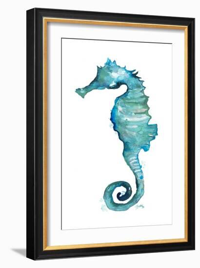 Aqua Creatures II-Elizabeth Medley-Framed Art Print