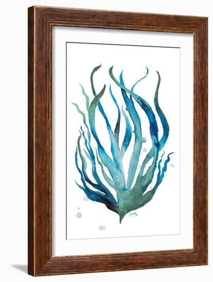 Aqua Creatures III-Elizabeth Medley-Framed Art Print