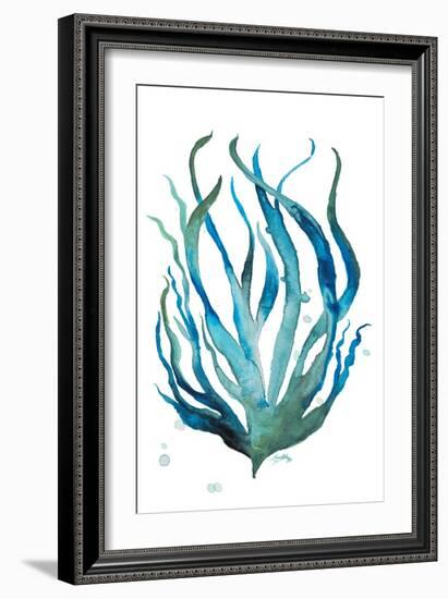 Aqua Creatures III-Elizabeth Medley-Framed Art Print