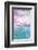 Aqua Dolphin-Alixandra Mullins-Framed Premium Giclee Print