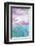 Aqua Dolphin-Alixandra Mullins-Framed Art Print