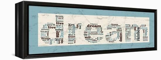 Aqua Dream-Diane Stimson-Framed Stretched Canvas