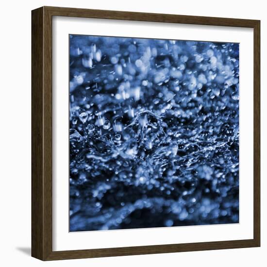 Aqua Droplets 2-Marcus Prime-Framed Photo