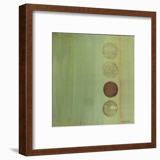 Aqua Drops II-Karen Lorena Parker-Framed Art Print