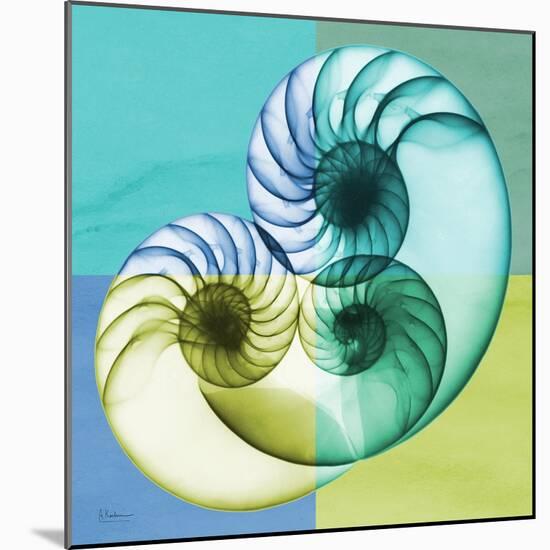 Aqua Filter 3-Albert Koetsier-Mounted Premium Giclee Print